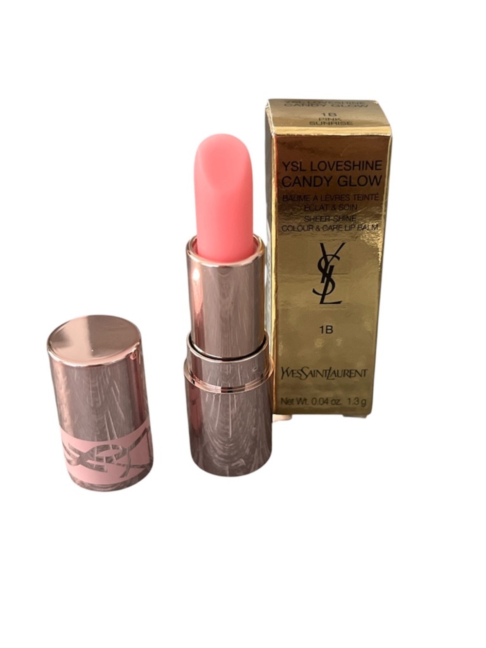 Yves Saint Laurent mini Loveshine Candy Glow Balm - Pink Sunrise